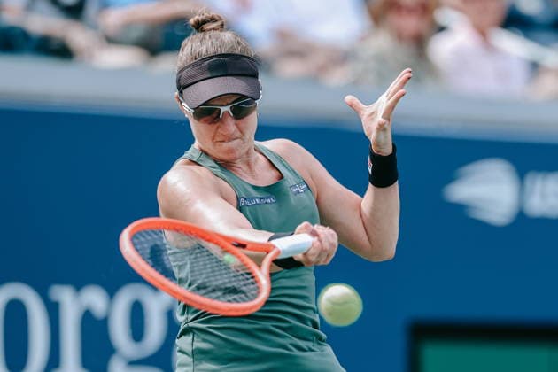 US Open tennis tournament - Day 5 Nadia Podoroska of Argentina in action against Iga Swiatek of Poland during the Women™s Singles second round match of the US Open Tennis Championships in Flushing Meadows, New York, USA, 03 September 2026. FLUSHING MEADOWS NEW YORK United States  Copyright: xOLGAxFEDOROVAx