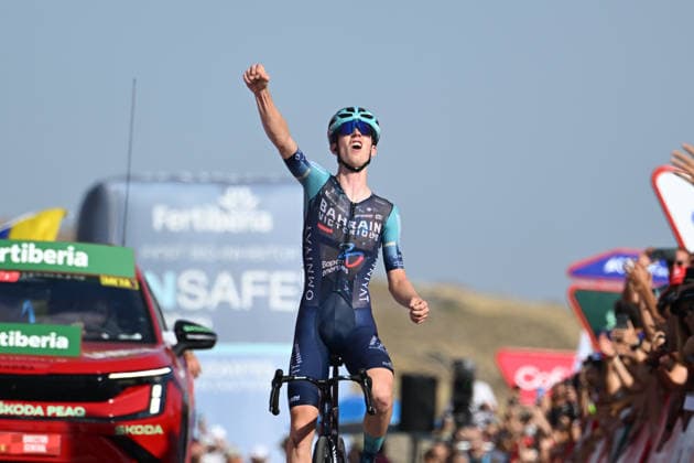 03-09-2026 Vuelta A Espana; Tappa 12 Vera - Calar Alto; 2026, Bahrain Victorious; Omrzel, Jakob; Calar Alto; 