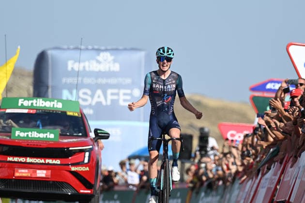 03-09-2026 Vuelta A Espana; Tappa 12 Vera - Calar Alto; 2026, Bahrain Victorious; Omrzel, Jakob; Calar Alto; 