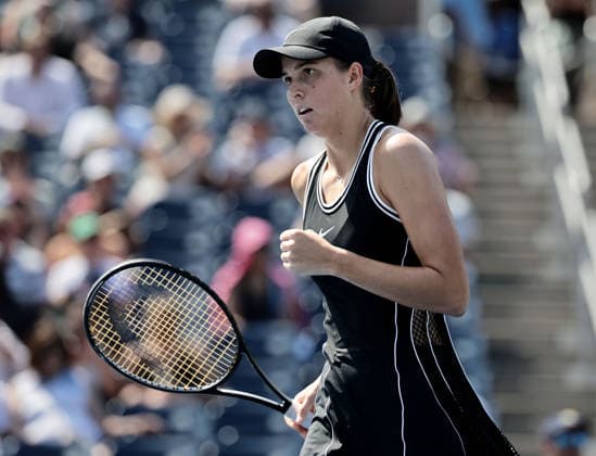 Lilli Tagger (AUT) macht die Faust und jubelt,Jubel, Emotion, US Open Championships, Billie Jean King National Tennis Center, Flushing Meadows, New York, USA . Copyright: xJuergenxHasenkopfx