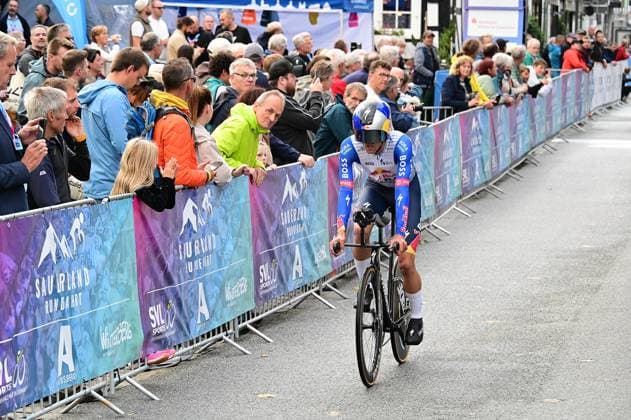 03.09.2026 xkhx Sauerland Rundfahrt 2026 internationales Etappenrennen Etappe 1 3. Platz Enaut Urkaregi (Lidl - Trek Future Racing)