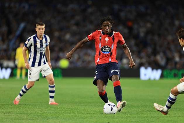 ESP: LaLiga EA Sports Real Sociedad - Celta de Vigo Ilaix Moriba of Celta Vigo during LaLiga EA Sports match between Real Sociedad - Celta de Vigo played at Anoeta Stadium in Gipuzcoa on September 3, 2026 in Spain Gipuzkoa Spain Futbol Copyright: xAgenciaxLOFx