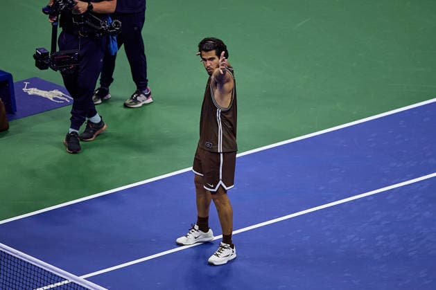 September 3, 2026, New York, New York, United States of America: Carlos Alcaraz of Spain celebrates the win of the match during the 2026 US Open - Tennis Championships Tennis 2026: US Open - Tennis Championships: 2nd RD: ALCARAZ 4:6 6:0 6:3 6:2 FARIA  - ZUMAs343 20260903_zsp_s343_059 Copyright: xMathiasxSchulzx