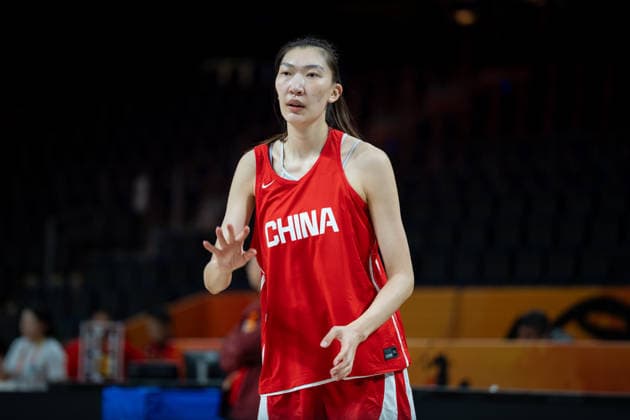 China Team Practice - FIBA Women s Basketball World Cup 2026. Xu Han is seen during practice of the China national team, Nationalteam at the FIBA Women s Basketball World Cup 2026 in Berlin, Germany, on September 3, 2026. Berlin Germany  Copyright: xMarcinxGolbax originalFilename:golba-chinatea260903_np3nH.jpg