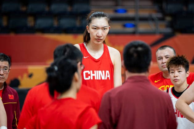 China Team Practice - FIBA Women s Basketball World Cup 2026. Xu Han is seen during practice of the China national team, Nationalteam at the FIBA Women s Basketball World Cup 2026 in Berlin, Germany, on September 3, 2026. Berlin Germany  Copyright: xMarcinxGolbax originalFilename:golba-chinatea260903_npLkH.jpg