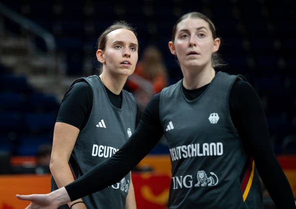 Germany Team Practice - FIBA Women s Basketball World Cup 2026. The Germany national team, Nationalteam practices at the FIBA Women s Basketball World Cup 2026 in Berlin, Germany, on September 3, 2026. Berlin Germany  Copyright: xMarcinxGolbax originalFilename:golba-germanyt260903_npyTG.jpg