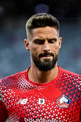 FOOTBALL : Toulouse vs Lille - 3eme Journee de Ligue 1 McDonald S - Toulouse - 03 09 2026 Olivier Giroud (losc) Toulouse  Copyright: xThierryxBretonx