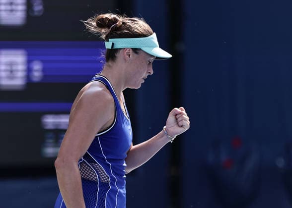 Tatjana Maria macht die Faust und jubelt,Jubel,Emotion, US Open Championships, Billie Jean King National Tennis Center, Flushing Meadows, New York, USA . Copyright: xJuergenxHasenkopfx