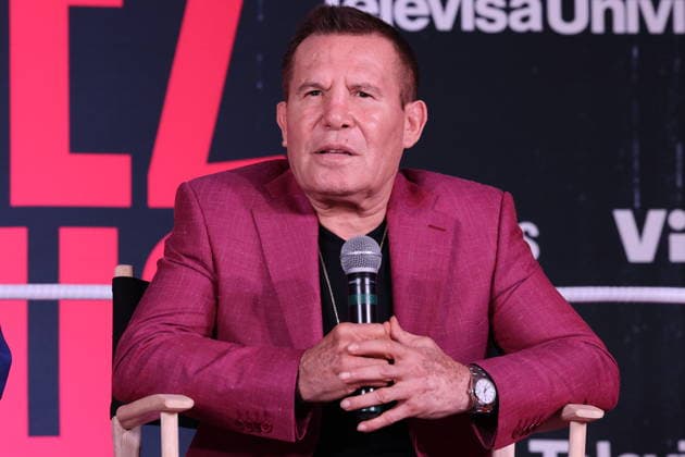 Chavez v Chavez Documentary Series press conference, PK, Pressekonferenz Former Mexican boxer Julio Cesar Chavez speaks during the press conference for the ViX Original documentary series Chavez v. Chavez at Videocine. on September 3, 2026 in Mexico City, Mexico. (Photo by Yamak Perea Eyepix Group) Copyright: xYamakxPerea xEyepixxGroupx YP_03092026_197132