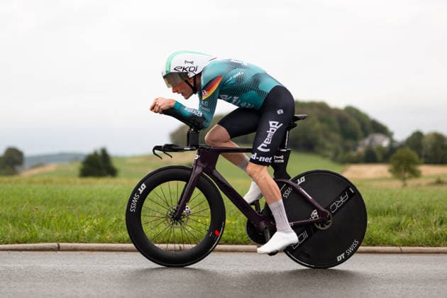 Radsport, 1.Etappe Sauerlandrundfahrt, Einzelzeitfahren über 13,5km, 04.09.2026 Ole Theiler (GER, REMBE rad-net) Brilon Nordrhein-Westfalen Deutschland Copyright: xMarcelxHilgerx