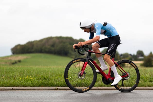 Radsport, 1.Etappe Sauerlandrundfahrt, Einzelzeitfahren über 13,5km, 04.09.2026 Lachlan McNabb (NZL, MaxSolar - Raymon) Brilon Nordrhein-Westfalen Deutschland Copyright: xMarcelxHilgerx