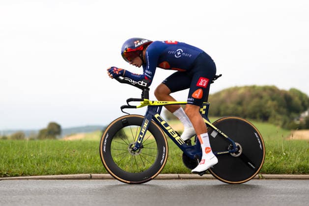 Radsport, 1.Etappe Sauerlandrundfahrt, Einzelzeitfahren über 13,5km, 04.09.2026 Thijs Vrij (NED, Wielerploeg Groot Amsterdam) Brilon Nordrhein-Westfalen Deutschland Copyright: xMarcelxHilgerx