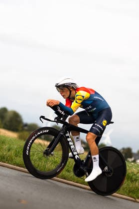 Radsport, 1.Etappe Sauerlandrundfahrt, Einzelzeitfahren über 13,5km, 04.09.2026 Benedikt Benz (GER, Lidl - Trek Future Racing) Brilon Nordrhein-Westfalen Deutschland Copyright: xMarcelxHilgerx
