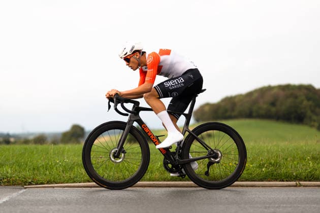 Radsport, 1.Etappe Sauerlandrundfahrt, Einzelzeitfahren über 13,5km, 04.09.2026 Lasse Schenkmann (GER, Siena Garden Racing) Brilon Nordrhein-Westfalen Deutschland Copyright: xMarcelxHilgerx