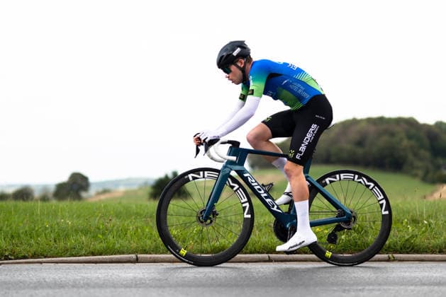Radsport, 1.Etappe Sauerlandrundfahrt, Einzelzeitfahren über 13,5km, 04.09.2026 Hannu Brits (BEL, Benediction Banafrica Team) Brilon Nordrhein-Westfalen Deutschland Copyright: xMarcelxHilgerx