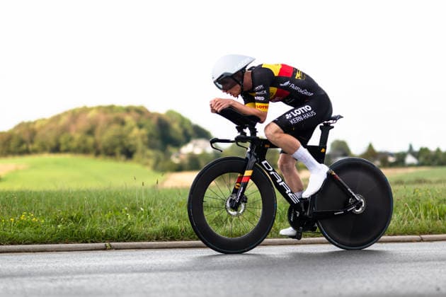 Radsport, 1.Etappe Sauerlandrundfahrt, Einzelzeitfahren über 13,5km, 04.09.2026 Jonas Reibsch (GER, Team Lotto Kern-Haus Outlet Montabaur) Brilon Nordrhein-Westfalen Deutschland Copyright: xMarcelxHilgerx