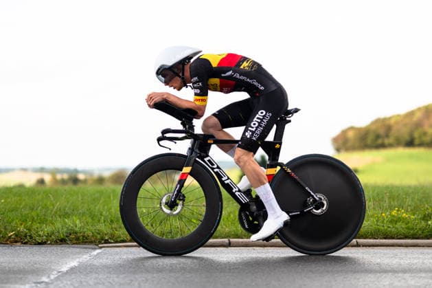Radsport, 1.Etappe Sauerlandrundfahrt, Einzelzeitfahren über 13,5km, 04.09.2026 Jonas Reibsch (GER, Team Lotto Kern-Haus Outlet Montabaur) Brilon Nordrhein-Westfalen Deutschland Copyright: xMarcelxHilgerx