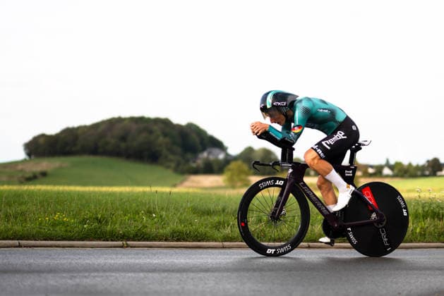 Radsport, 1.Etappe Sauerlandrundfahrt, Einzelzeitfahren über 13,5km, 04.09.2026 Leon Arenz (GER, REMBE rad-net Brilon Nordrhein-Westfalen Deutschland Copyright: xMarcelxHilgerx