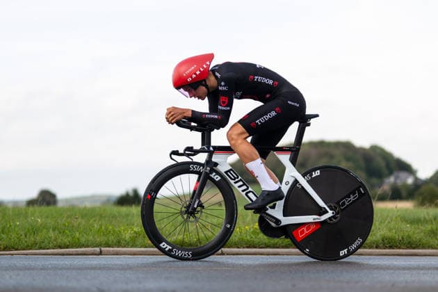Radsport, 1.Etappe Sauerlandrundfahrt, Einzelzeitfahren über 13,5km, 04.09.2026 Tom Stirnimann (SUI, Tudor Pro Cycling Team U23) Brilon Nordrhein-Westfalen Deutschland Copyright: xMarcelxHilgerx