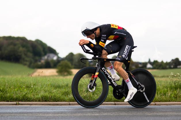 Radsport, 1.Etappe Sauerlandrundfahrt, Einzelzeitfahren über 13,5km, 04.09.2026 Ben Felix Jochum (GER, Team Lotto Kern-Haus Outlet Montabaur) Brilon Nordrhein-Westfalen Deutschland Copyright: xMarcelxHilgerx