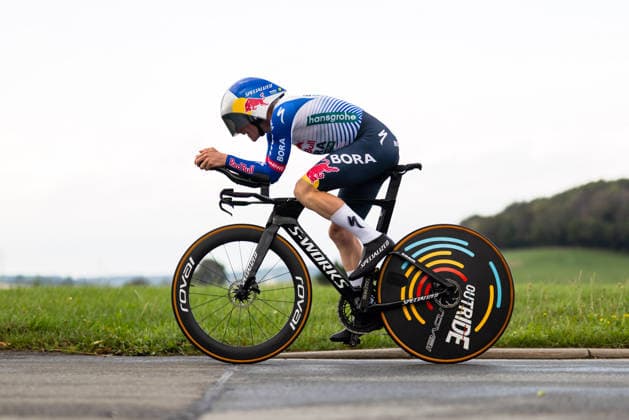 Radsport, 1.Etappe Sauerlandrundfahrt, Einzelzeitfahren über 13,5km, 04.09.2026 Sebastian Putz (AUT, Red Bull - BORA - hansgrohe Rookies) Brilon Nordrhein-Westfalen Deutschland Copyright: xMarcelxHilgerx