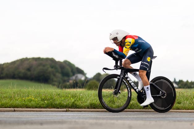 Radsport, 1.Etappe Sauerlandrundfahrt, Einzelzeitfahren über 13,5km, 04.09.2026 Martin Pedersen (DEN, Lidl - Trek Future Racing) Brilon Nordrhein-Westfalen Deutschland Copyright: xMarcelxHilgerx