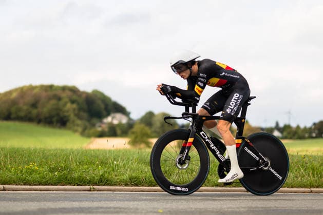 Radsport, 1.Etappe Sauerlandrundfahrt, Einzelzeitfahren über 13,5km, 04.09.2026 Eike Behrens (GER, Team Lotto Kern-Haus Outlet Montabaur) Brilon Nordrhein-Westfalen Deutschland Copyright: xMarcelxHilgerx