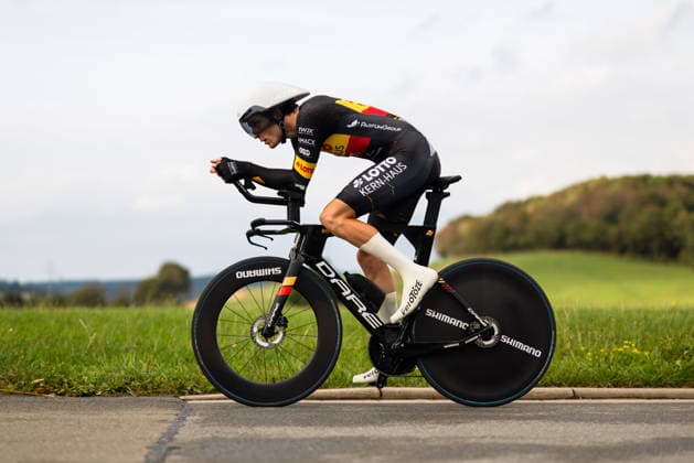 Radsport, 1.Etappe Sauerlandrundfahrt, Einzelzeitfahren über 13,5km, 04.09.2026 Eike Behrens (GER, Team Lotto Kern-Haus Outlet Montabaur) Brilon Nordrhein-Westfalen Deutschland Copyright: xMarcelxHilgerx