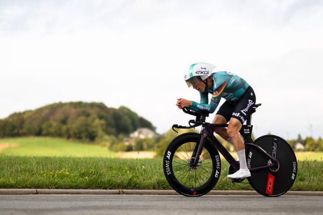 Radsport, 1.Etappe Sauerlandrundfahrt, Einzelzeitfahren über 13,5km, 04.09.2026 Johannes Adamietz (GER, REMBE rad-net) Brilon Nordrhein-Westfalen Deutschland Copyright: xMarcelxHilgerx