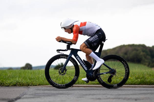 Radsport, 1.Etappe Sauerlandrundfahrt, Einzelzeitfahren über 13,5km, 04.09.2026 Gianluca Weßling (GER, Siena Garden Racing) Brilon Nordrhein-Westfalen Deutschland Copyright: xMarcelxHilgerx