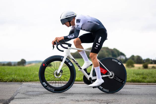 Radsport, 1.Etappe Sauerlandrundfahrt, Einzelzeitfahren über 13,5km, 04.09.2026 Viggo Moore (USA, Tirol KTM Cycling Team) Brilon Nordrhein-Westfalen Deutschland Copyright: xMarcelxHilgerx