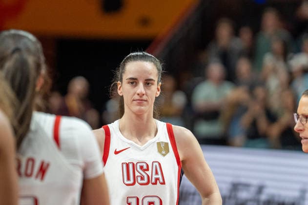 Deutschland: Basketball, FIBA Women™s World Cup, USA vs. China am 04.09.2026 in Berlin (Max-Schmeling-Halle): Caitlin Clark (USA, 12) Copyright: xSvenxHeidmannx