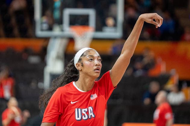 Deutschland: Basketball, FIBA Women™s World Cup, USA vs. China am 04.09.2026 in Berlin (Max-Schmeling-Halle): Angel Reese (USA, 15) Copyright: xSvenxHeidmannx