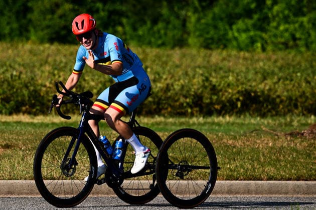 2026 UCI Para-cycling Road World Championships Picture by Olly Hassell SWpix.com - 03 09 2026 - Cycling - 2026 UCI Para-cycling Road World Championships - Huntsville, Alabama, United States of America - Training Practise - Tim Celen (Belgium) Copyright: x xSWpix.comx(t axPhotographyxHubxLtd)xOllyxHassell SWpix.comx SWP-3030-22025