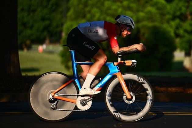 2026 UCI Para-cycling Road World Championships Picture by Olly Hassell SWpix.com - 03 09 2026 - Cycling - 2026 UCI Para-cycling Road World Championships - Huntsville, Alabama, United States of America - Training Practise - John Sonnenschein (Canada) Copyright: x xSWpix.comx(t axPhotographyxHubxLtd)xOllyxHassell SWpix.comx SWP-3030-22042