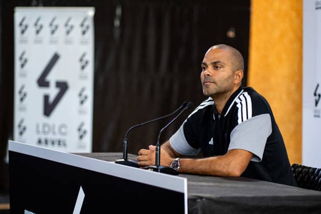 Tony Parker à la TP Academy à Lyon le 4 septembre 2026. Nicolas Liponne MAXPPP - Lyon 04 09 2026 Le président et nouvel entraîneur de l ASVEL de Lyon-Villeurbanne, Tony Parker, donne une conférence de presse pour le lancement de la nouvelle saison de basket, à la TP Academy, à Lyon le 4 septembre 2026. Tony Parker, president and new head coach of ASVEL Lyon-Villeurbanne, held a press conference, PK, Pressekonferenz to kick off the new basketball season at the TP Academy in Lyon on September 4, 2026. Lyon Auvergne Rhône-Alpes France  Copyright: xMAXPPPxNicolasxLiponnex NLP202609045346 NLP202609045346