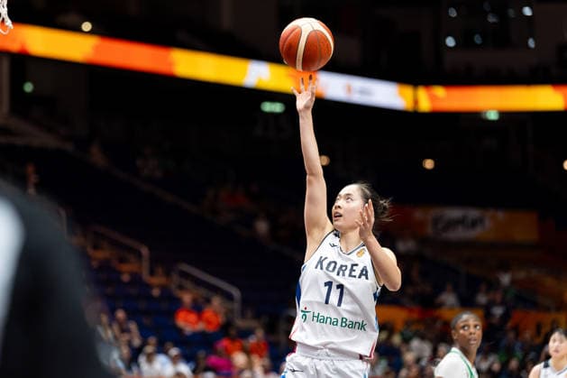 Sohee Park (Korea, 11) beim Korbleger, GER, Korea vs. Nigeria, Basketball, FIBA Women s World Cup 2026, Gruppenphase, Spieltag 1, 04.09.2026 GER, Korea vs. Nigeria, Basketball, FIBA Women s World Cup 2026, Spieltag 1, 04.09.2026 Berlin Copyright: xEibner-Pressefoto MaxxVincenx EP_MVN