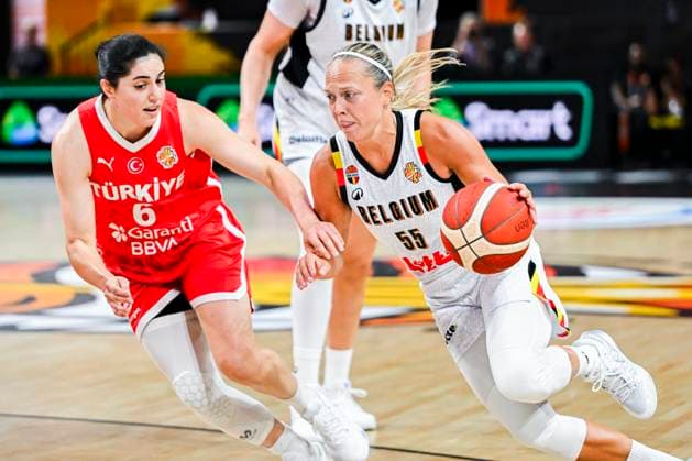 Belgium v Turkey - FIBA Women s Basketball World Cup 2026 BERLIN, GERMANY - SEPTEMBER 04 : Allemand Julie point guard of Belgium in action during the FIBA Women s Basketball World Cup group C phase match between Belgium and Turkey in Berlin on September 4, 2026 in Berlin, Germany, 04 09 2026 Berlin Germany  Copyright: xVincentxKalutx