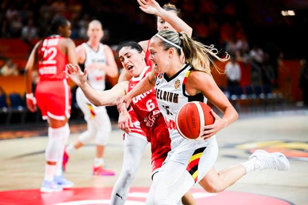 Belgium v Turkey - FIBA Women s Basketball World Cup 2026 BERLIN, GERMANY - SEPTEMBER 04 : Allemand Julie point guard of Belgium in action during the FIBA Women s Basketball World Cup group C phase match between Belgium and Turkey in Berlin on September 4, 2026 in Berlin, Germany, 04 09 2026 Berlin Germany  Copyright: xVincentxKalutx
