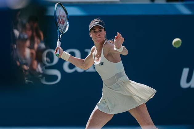 US Open tennis tournament - Day 6 Sorana Cirstea of Romania in action against Jasmine Paolini of Italy during the Women™s Singles round 3 of the US Open Tennis Championship at the USTA Billie Jean King National Tennis Center in Flushing Meadows, New York, USA, 04 September 2026. The 2026 US Open tournament runs from 23 August through 13 September. FLUSHING MEADOWS NEW YORK United States  Copyright: xOlgaxFedorovax
