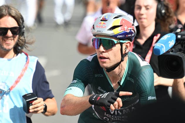 04-09-2026 Vuelta A Espana; Tappa 13 Almunecar - Loja; 2026, Visma - Lease A Bike; Van Aert, Wout; Loja; 
