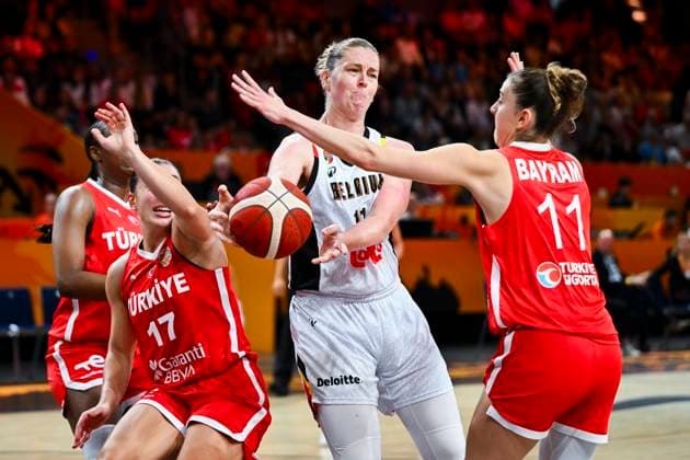 Belgium v Turkey - FIBA Women s Basketball World Cup 2026 BERLIN, GERMANY - SEPTEMBER 04 : Meesseman Emma power forward of Belgium in action during the FIBA Women s Basketball World Cup group C phase match between Belgium and Turkey in Berlin on September 4, 2026 in Berlin, Germany, 04 09 2026 Berlin Germany  Copyright: xVincentxKalutx
