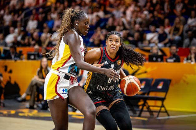 Basketball Berlin 04.09.2026 FIBA Women™s Basketball World Cup Germany 2026 Vorrunde Gruppe Spanien (ESP) - Deutschland (GER) Nyara Sabally (Deutschland, No.08) *** Basketball Berlin, September 4, 2026 FIBA Women’s Basketball World Cup Germany 2026 Preliminary Round Group Spain (ESP) vs. Germany (GER) Nyara Sabally, Germany, No. 08