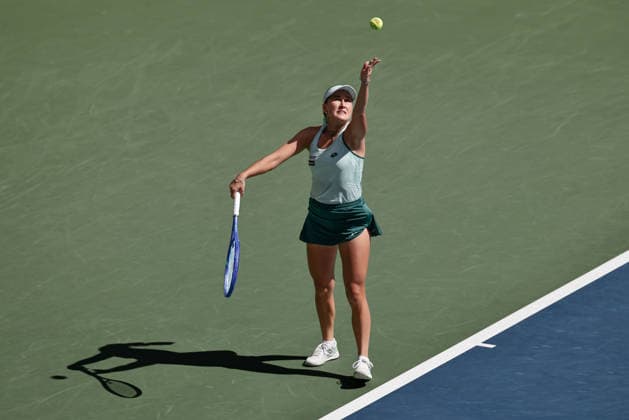 Kamilla Rakhimova (UZB), US Open Championships, Billie Jean King National Tennis Center, Flushing Meadows, New York, USA . *** Kamilla Rakhimova (UZB), U.S. Open Championships, Billie Jean King National Tennis Center, Flushing Meadows, New York, USA Copyright: xJuergenxHasenkopfx
