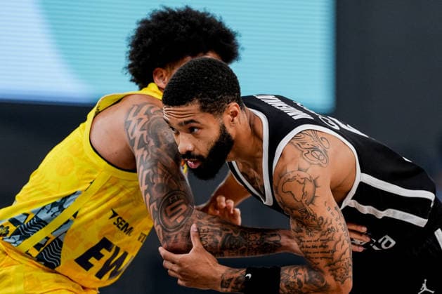 Deutschland: easyCredit BBL, Season Opener Veolia Towers Hamburg vs EWE Baskets Oldenburg Inselpark Arena (Hamburg): David Muenkat (Veolia Towers Hamburg, 55) Copyright: xStefanxTrochax