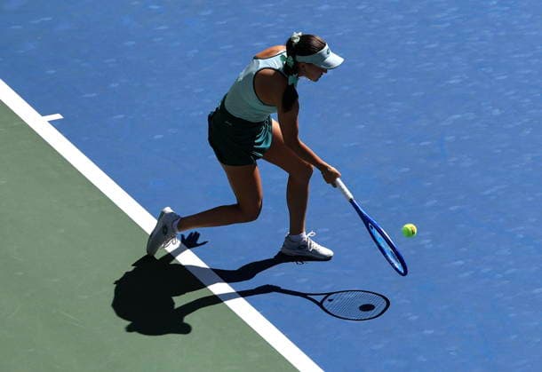 US Open tennis tournament - Day 6 Kamilla Rakhimova of Uzbekistan in action against Aryna Sabalenka of Belarus during the Women‚Äôs Singles round 3 of the US Open Tennis Championship at the USTA Billie Jean King National Tennis Center in Flushing Meadows, New York, USA, 04 September 2026. The 2026 US Open tournament runs from 23 August through 13 September. FLUSHING MEADOWS NEW YORK United States  Copyright: xCRISTOBALxHERRERA-ULASHKEVICHx