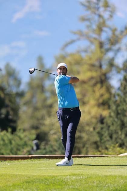 Omega European Masters 2026 - Day Two Adrian Otaegui of the United Arab Emirates plays during the second round of the 2026 Omega European Masters at the Golf de Crans-sur-Sierre in Crans-Montana, Switzerland, on September 4, 2026. Crans-Montana Switzerland  Copyright: xRemyxGrosx originalFilename:gros-notitle260904_npF7h.jpg