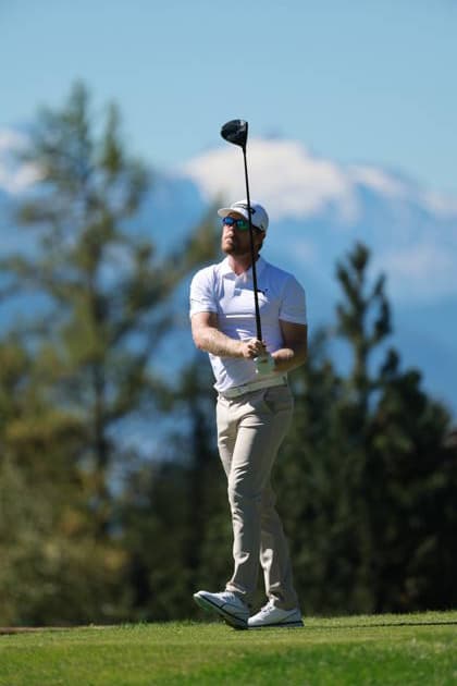 Omega European Masters 2026 - Day Two Jens Dantorp of Sweden plays during the second round of the 2026 Omega European Masters at the Golf de Crans-sur-Sierre in Crans-Montana, Switzerland, on September 4, 2026. Crans-Montana Switzerland  Copyright: xRemyxGrosx originalFilename:gros-notitle260904_npPQU.jpg