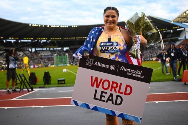 Memorial Van Damme 2025 - Wanda Diamond League - day 1 BRUSSELS, BELGIUM - SEPTEMBER 04 : Jackson world lead during day 1 of the 50th edition of the 2026 IAAF Wanda Diamond League Allianz Memorial Van Damme athletics meeting in the King Baudouin Stadium in on September 4, 2026 in Brussels, Belgium, 04 09 2026 Brussels Belgium  Copyright: xGvgx