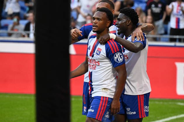 Football : Olympique Lyonnais v Auxerre - French ligue 1- 04 09 2026 Lois OPENDA of Lyon during the French ligue 1 match between Olympique Lyonnais and Auxerre at Groupama Stadium Decines Charpieu Lyon on September 04, 2026 , France LYONFrance  Copyright: xMouradxAllilix